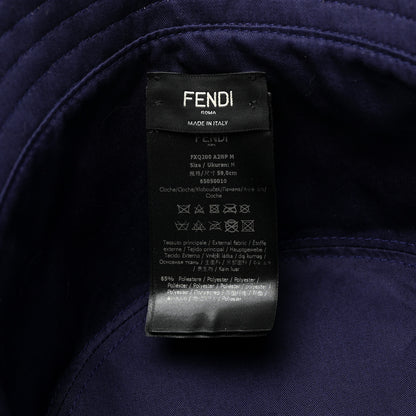 Fendi Technical Fabric FF Bucket Hat M Tobacco 8 of 8