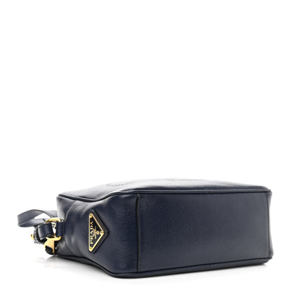 Prada Glace Calfskin Embossed Logo Crossbody Baltico 4 of 11