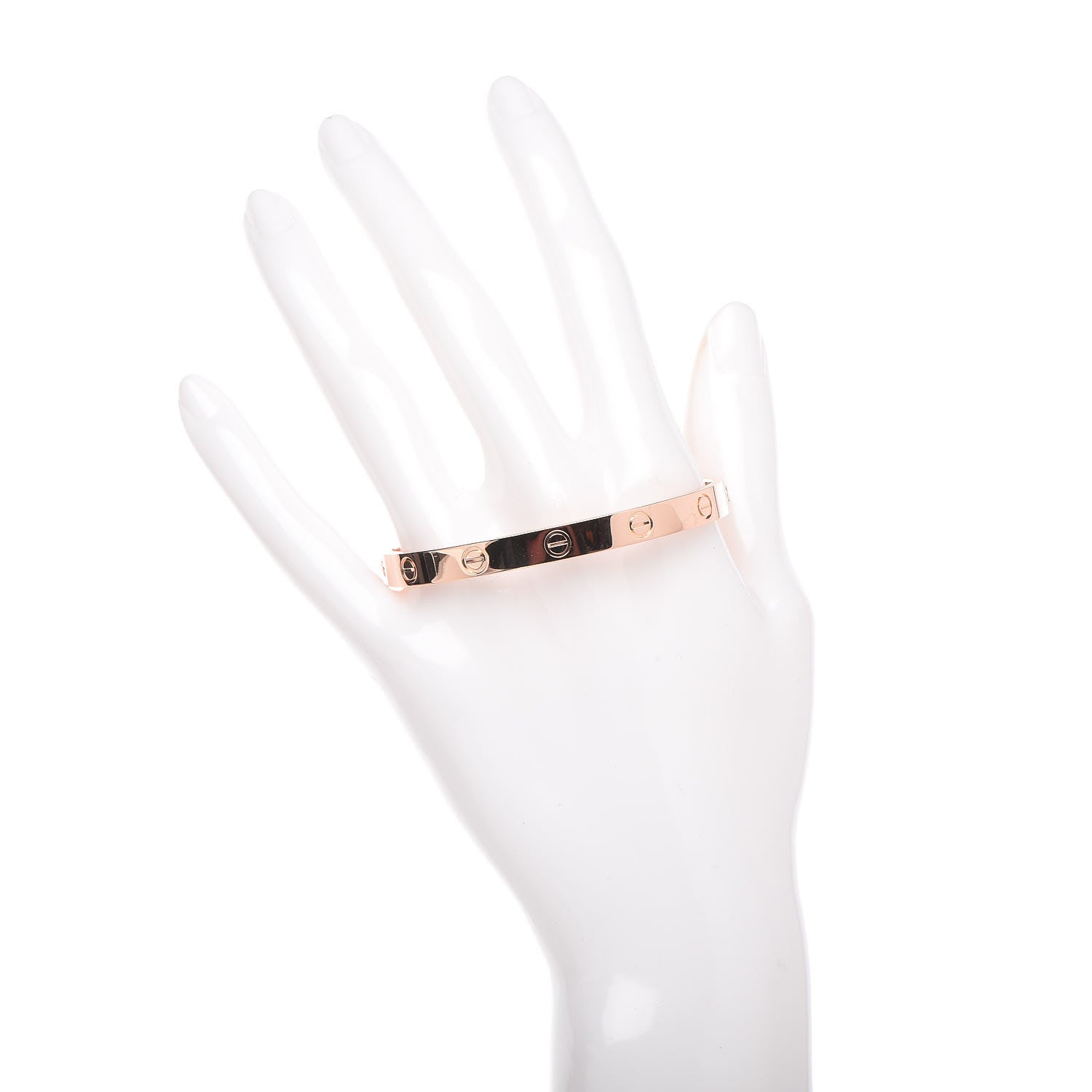 Cartier 18K Pink Gold LOVE Bracelet 16 2 of 7