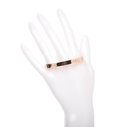 Cartier 18K Pink Gold LOVE Bracelet 16 2 of 7