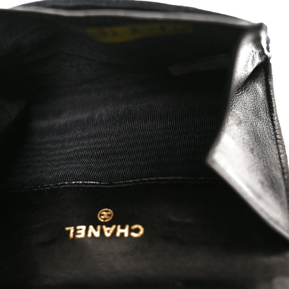 Chanel Caviar Envelope Card Holder Wallet Black 5 of 7