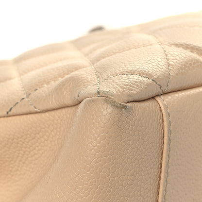 Chanel Caviar Quilted Grand Shopping Tote GST Beige Clair 9 of 18