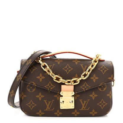 Louis Vuitton Monogram Pochette Metis East West 1 of 9