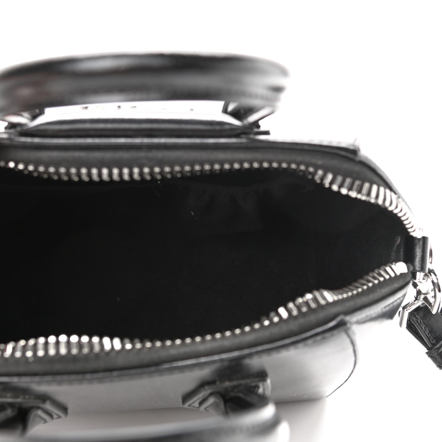 Givenchy Shiny Lord Calfskin Mini Antigona Black 5 of 12