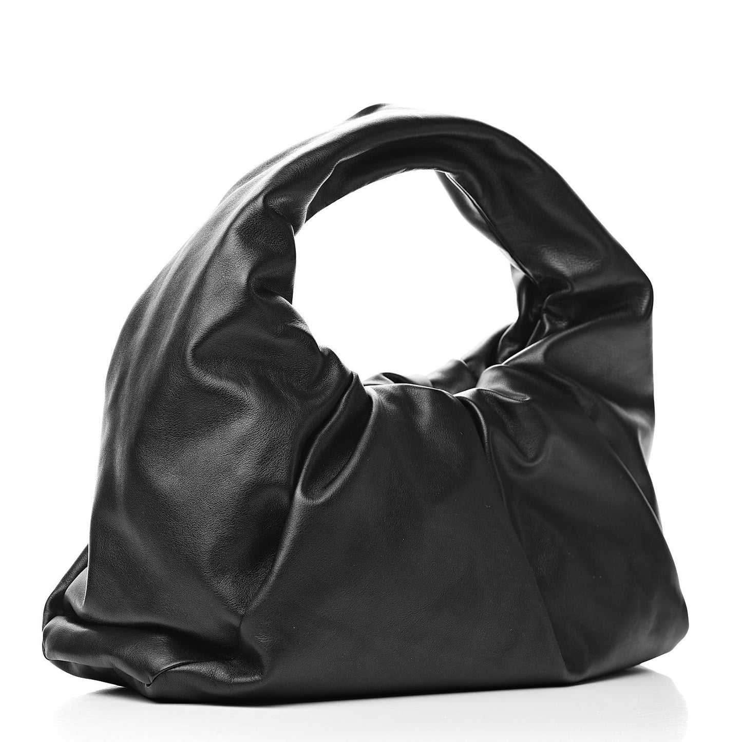 Smooth Butter Calfskin Small The Shoulder Pouch Black