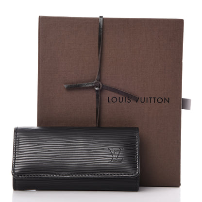Louis Vuitton Epi Multicles 4 Key Holder Black 7 of 7