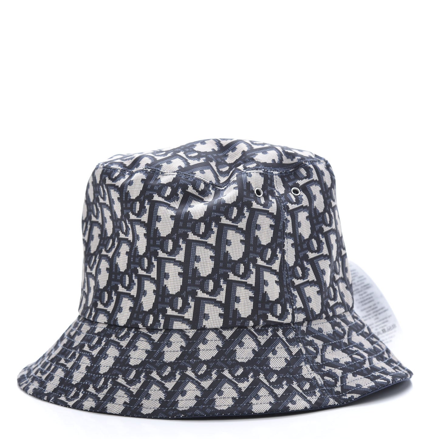 Oblique Reversible Teddy-D Brim Bucket Hat 58 Blue