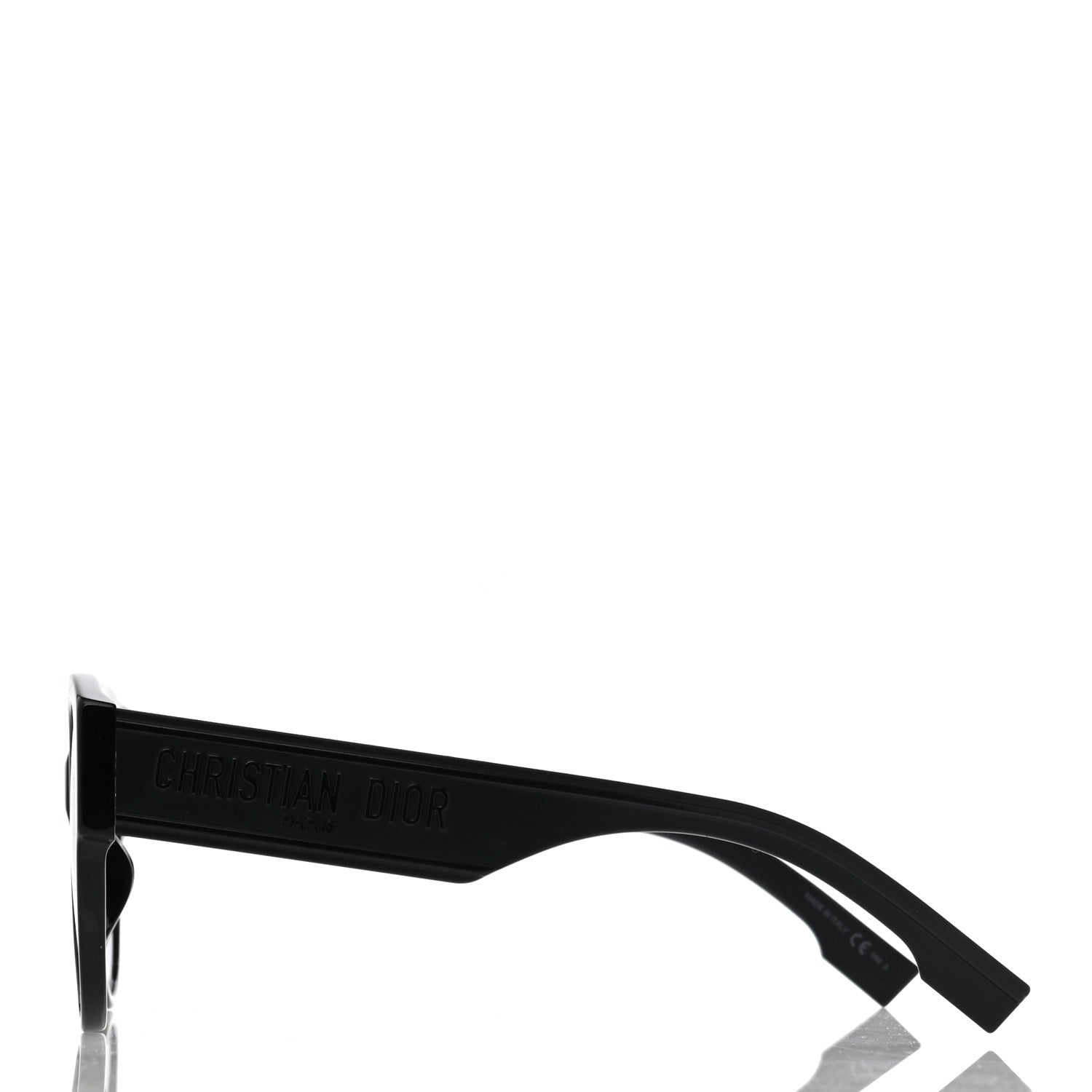 Christian Dior Acetate DiorID2 Sunglasses Black 3 of 7