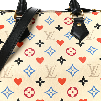 Louis Vuitton Game On Speedy Bandouliere 25 White 7 of 9