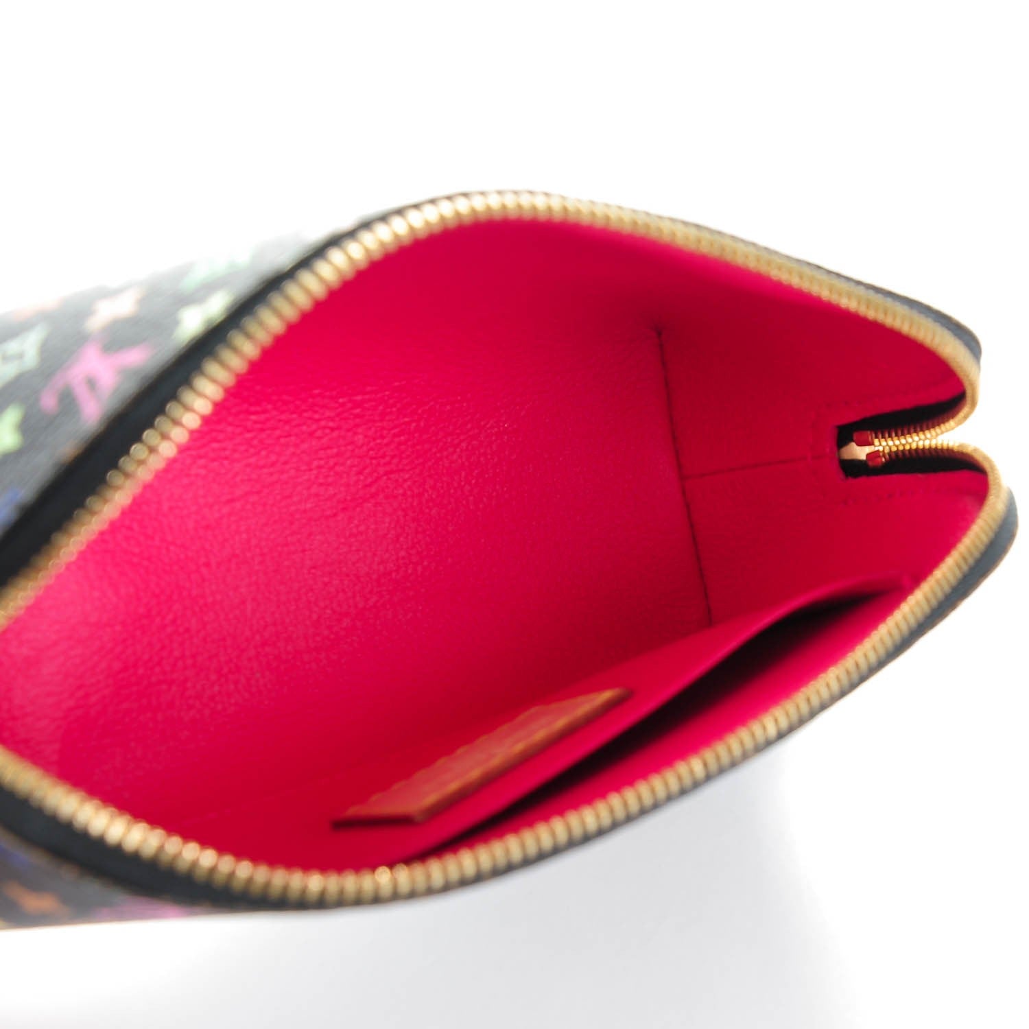 Louis Vuitton Monogram Multicolor Cosmetic Pouch Black Grenade 5 of 7