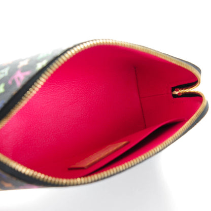 Louis Vuitton Monogram Multicolor Cosmetic Pouch Black Grenade 5 of 7