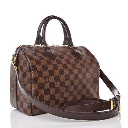 Louis Vuitton Damier Ebene Speedy Bandouliere 25 3 of 9