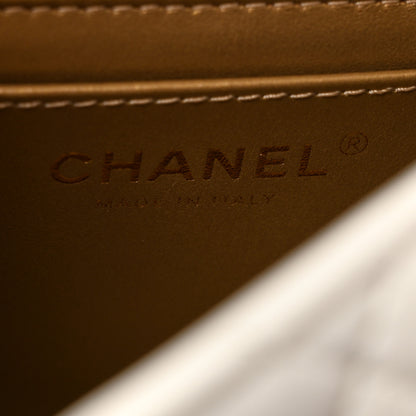 Chanel Lambskin Quilted Mini Pearl Crush Flap White 6 of 10