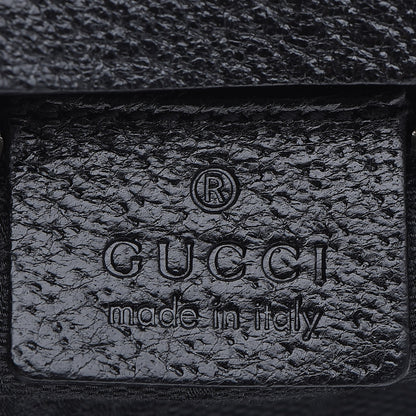 Gucci GG Monogram Double Pocket Belt Bag Black 17 of 18