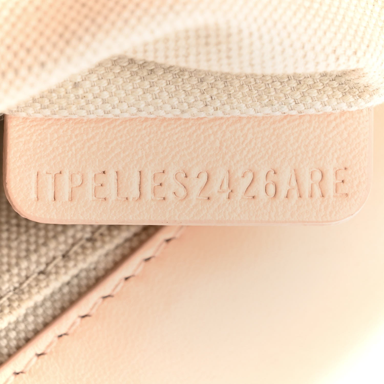Burberry Lambskin Quilted Small Lola Bag Peach 7 of 21