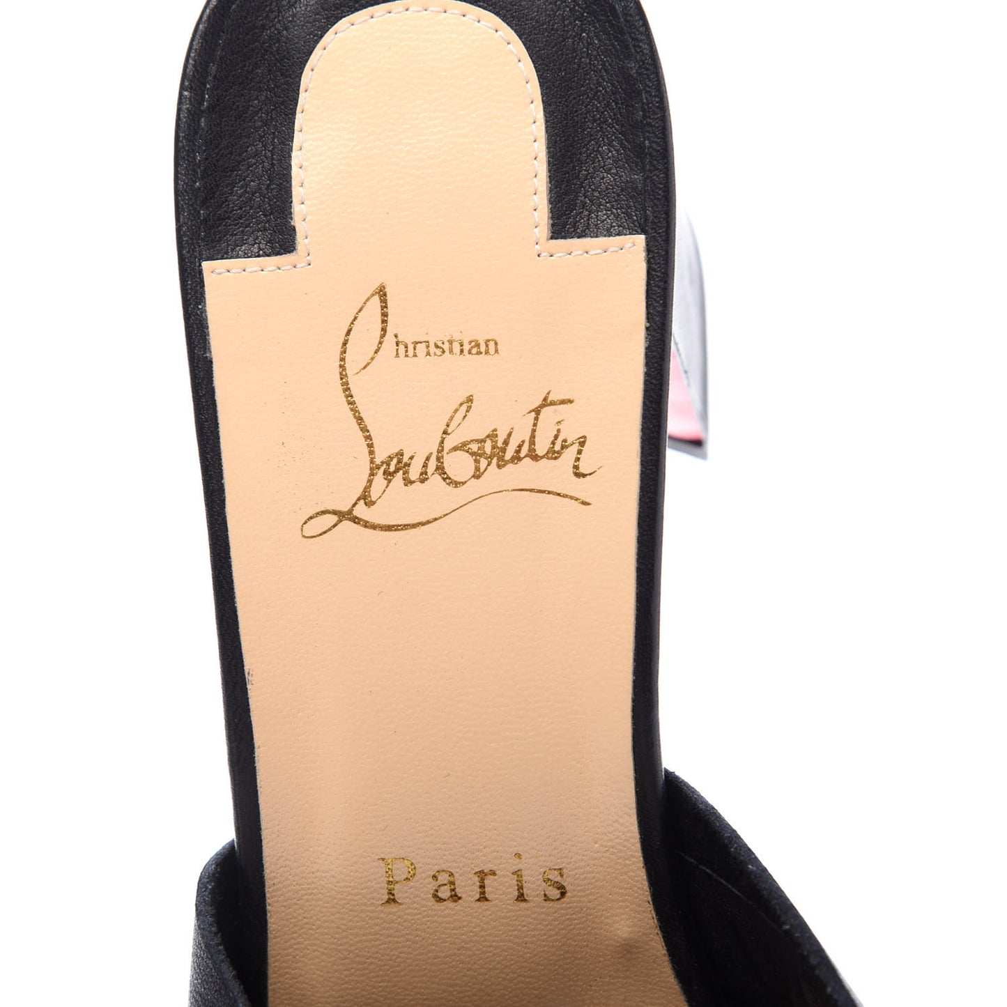 Calfskin Viberta 55 Mule 39 Black