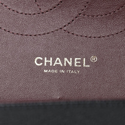 Chanel Caviar Quilted Jumbo Double Flap Black 6 of 9