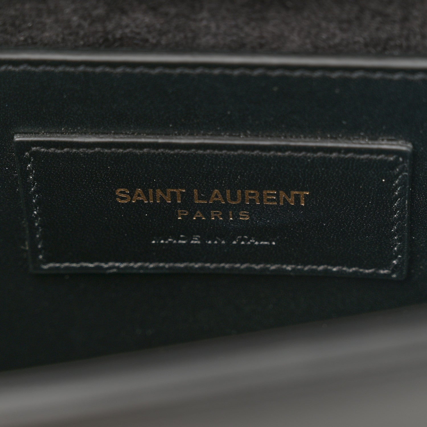 Saint Laurent Calfskin Small Classic Monogram Kate Tassel Satchel Black 6 of 12