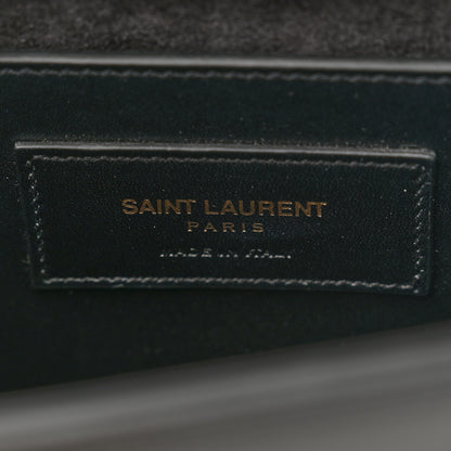 Saint Laurent Calfskin Small Classic Monogram Kate Tassel Satchel Black 6 of 12