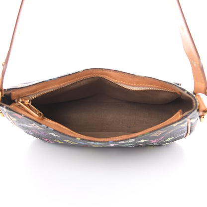 Louis Vuitton Monogram Multicolor Lodge PM Black 4 of 16