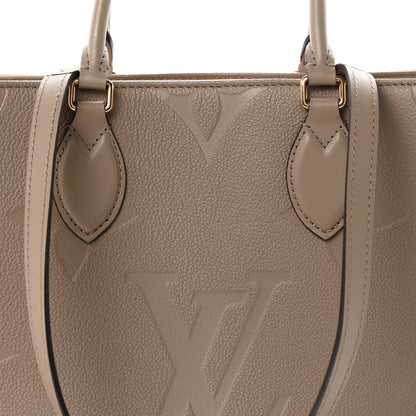 Louis Vuitton Empreinte Monogram Giant Onthego MM Tourterelle 7 of 10