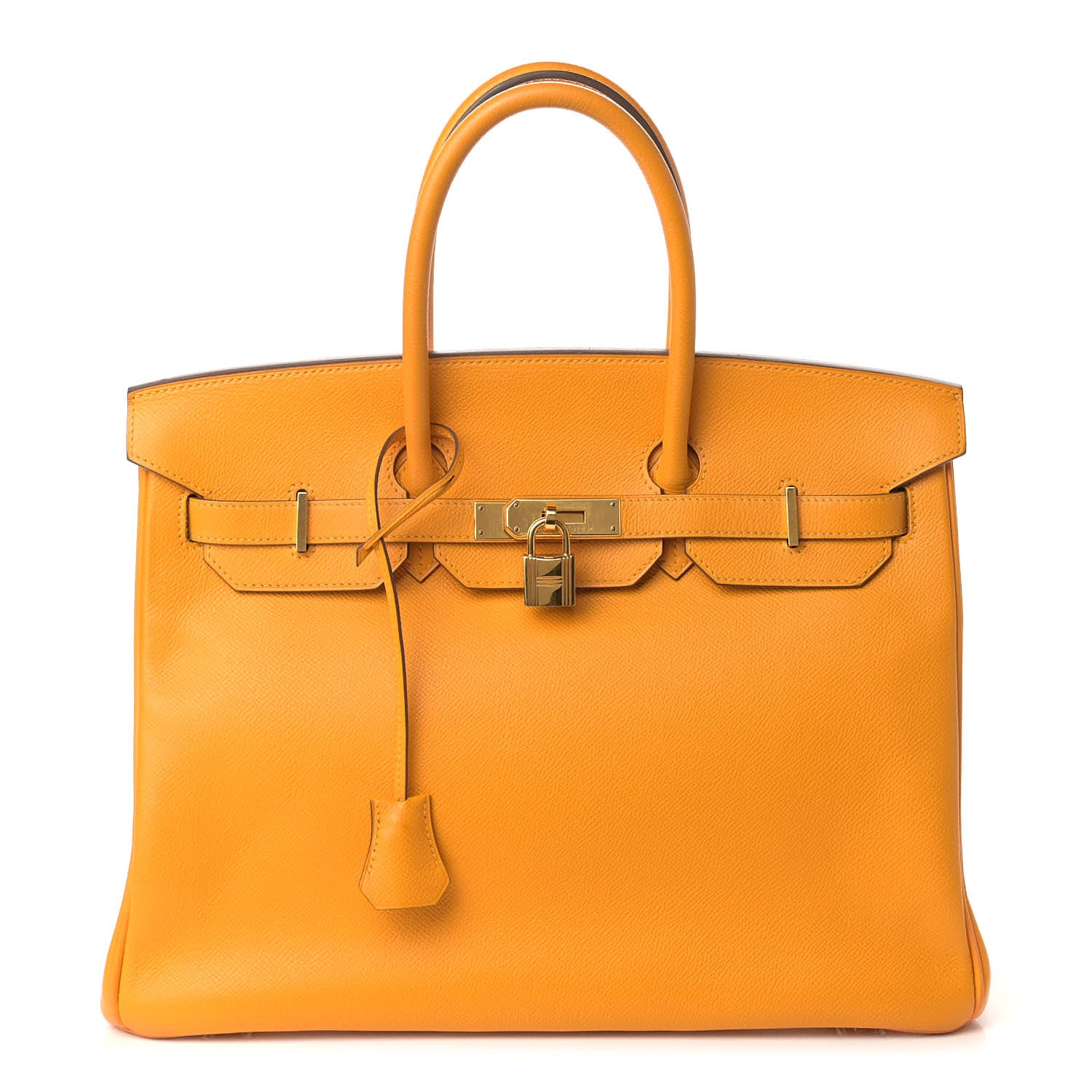 Hermes Epsom Birkin 35 Jaune D'Or 1 of 26