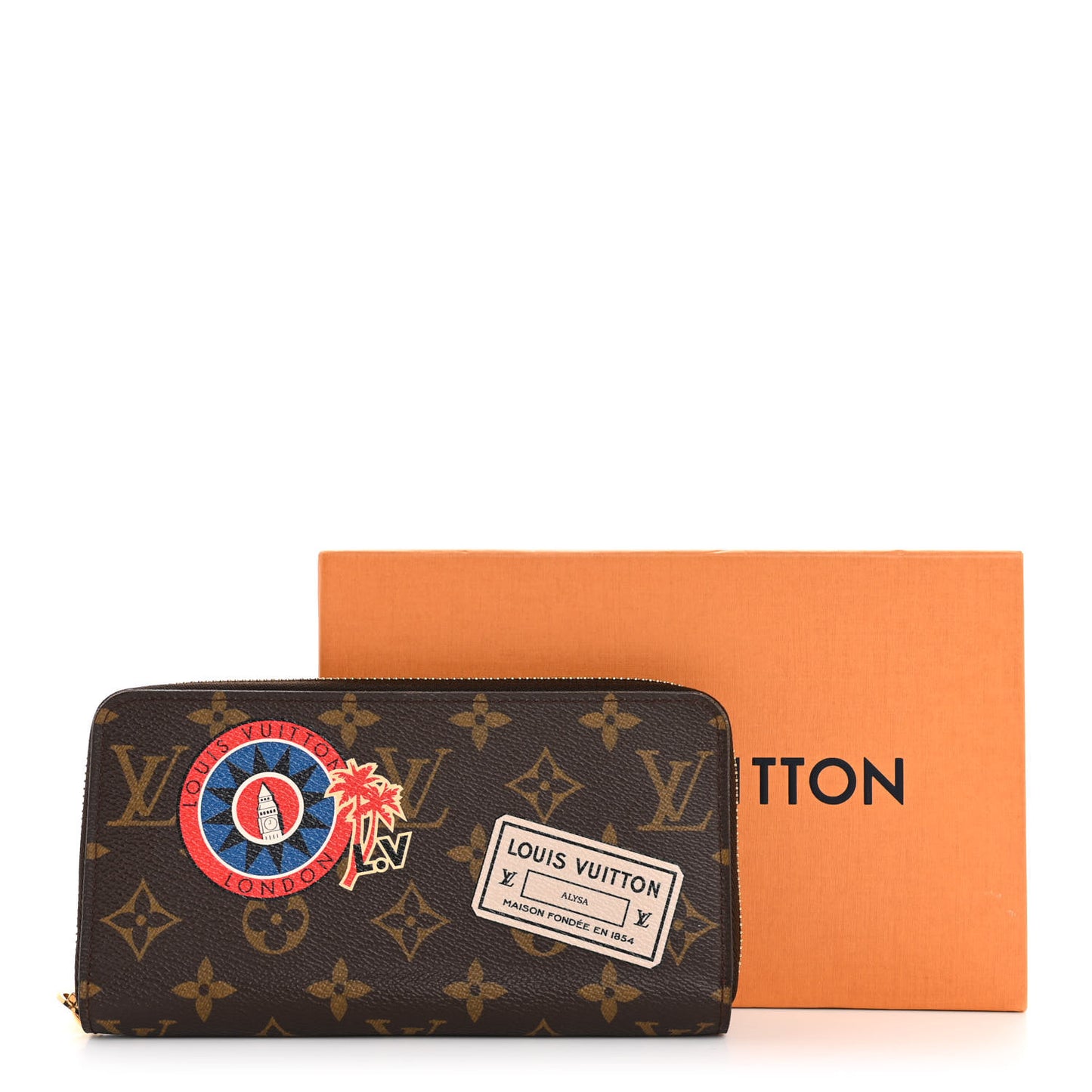 Monogram My LV World Tour Zippy Wallet