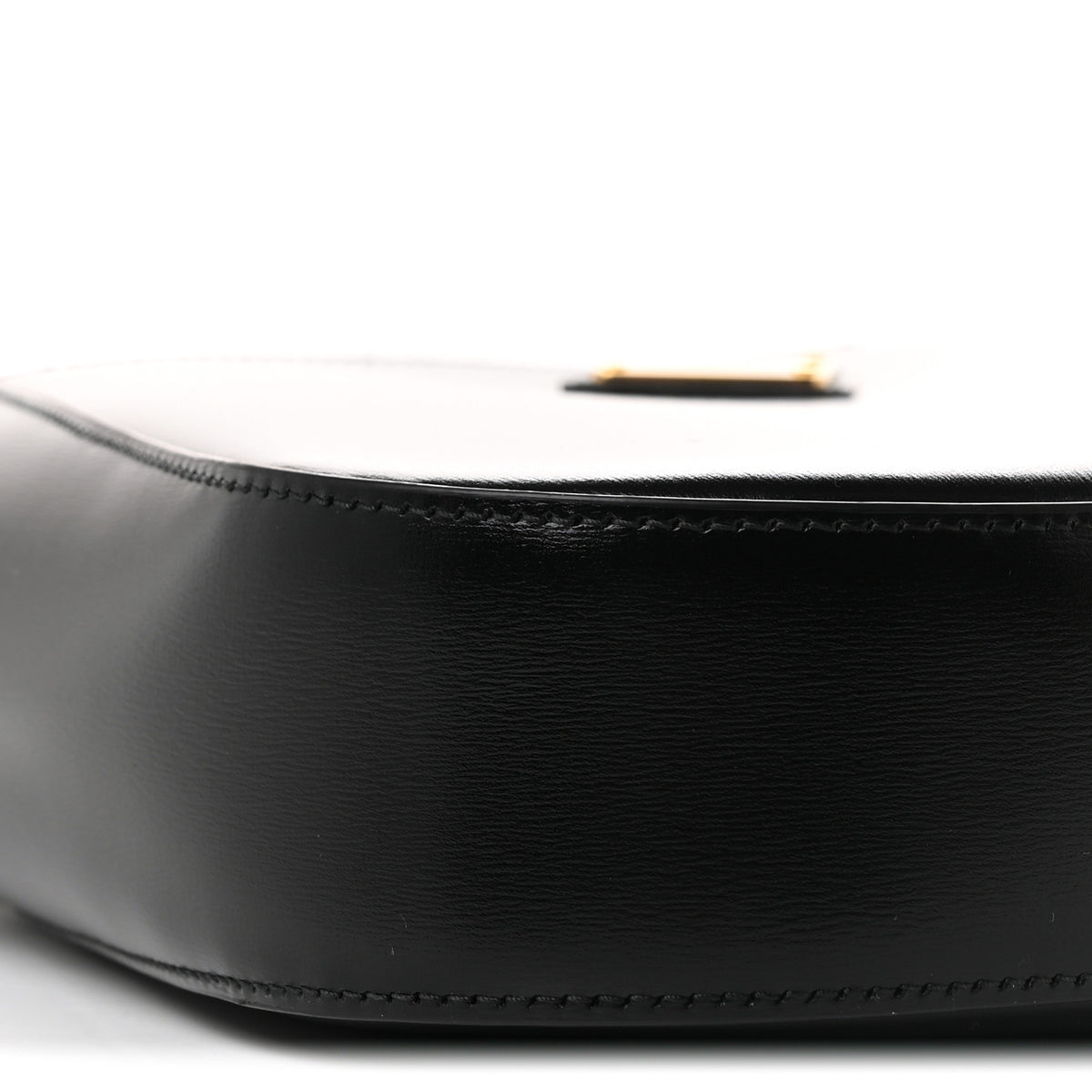 Box Calfskin Shoulder Bag Black
