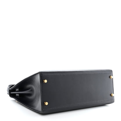 Hermes Box Kelly Sellier 32 Bleu Marine 4 of 14