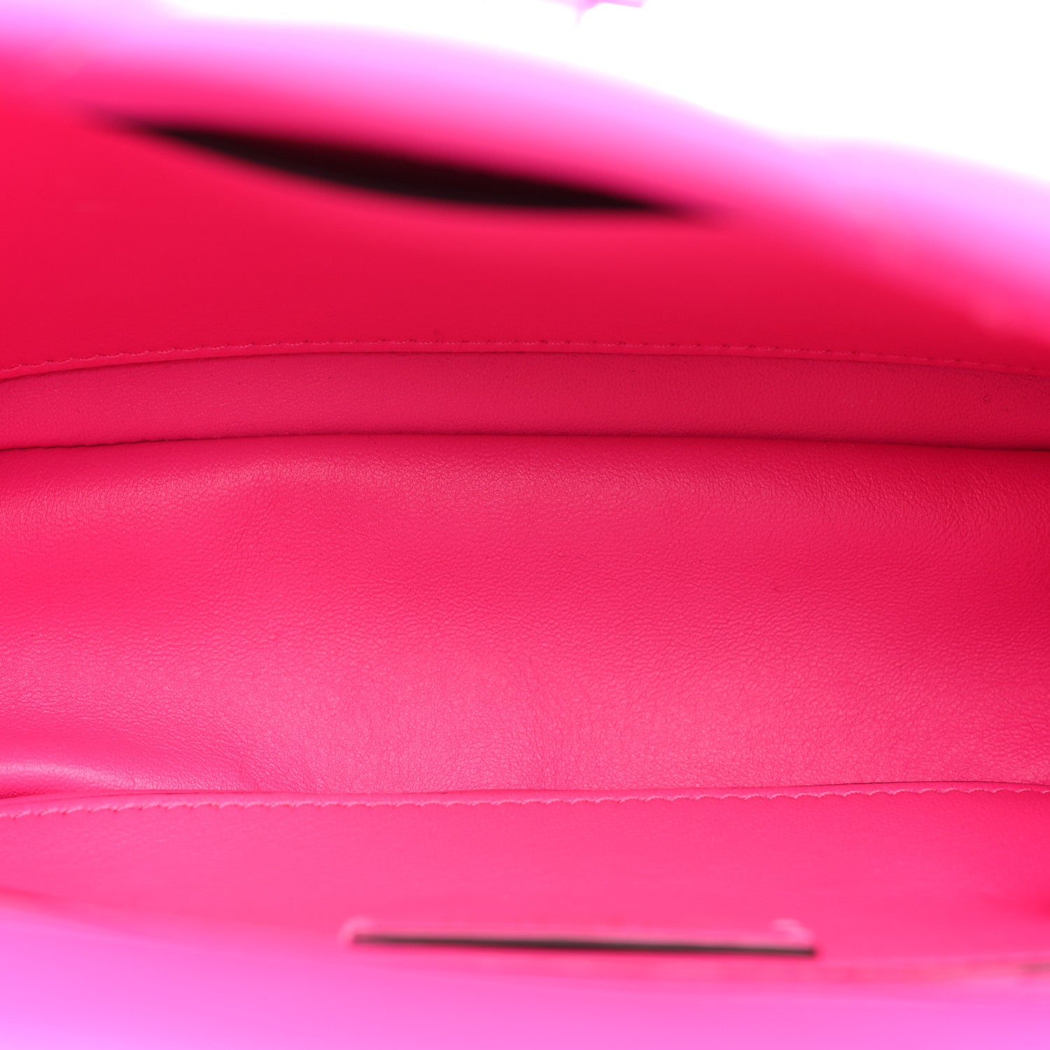 Valentino Garavani Nappa Lacquer Monochrome Medium Roman Stud Shoulder Bag Pink PP 5 of 9