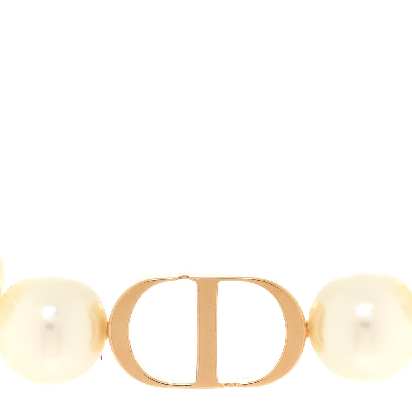 Pearl 30 Montaigne Choker Necklace Gold