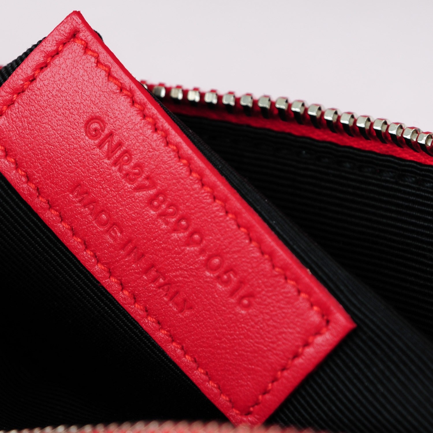 Saint Laurent Calfskin Crocodile Embossed Small Sac De Jour Rouge 11 of 11
