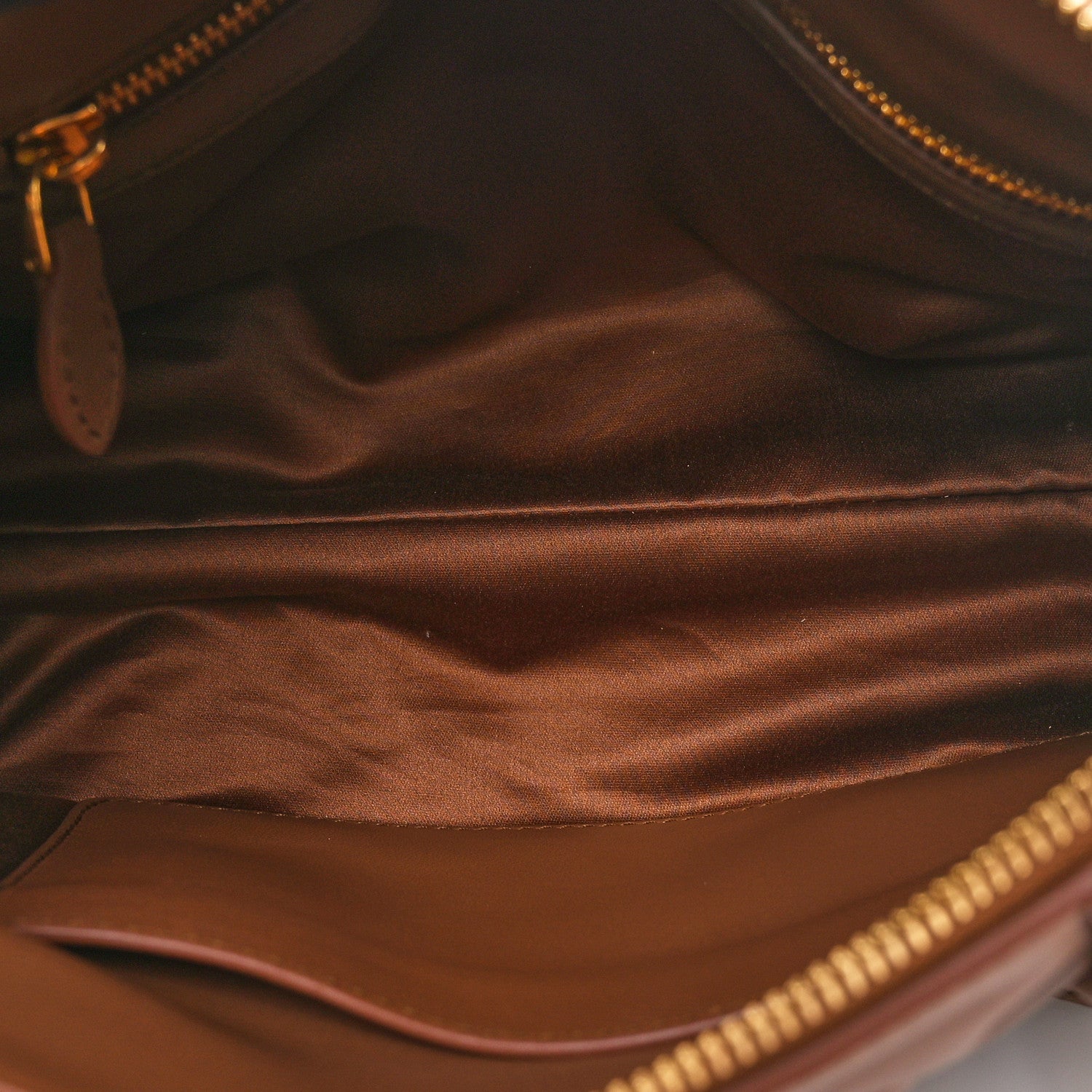 Miu Miu Nappa Joie Shoulder Bag Cognac 5 of 9