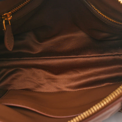 Miu Miu Nappa Joie Shoulder Bag Cognac 5 of 9