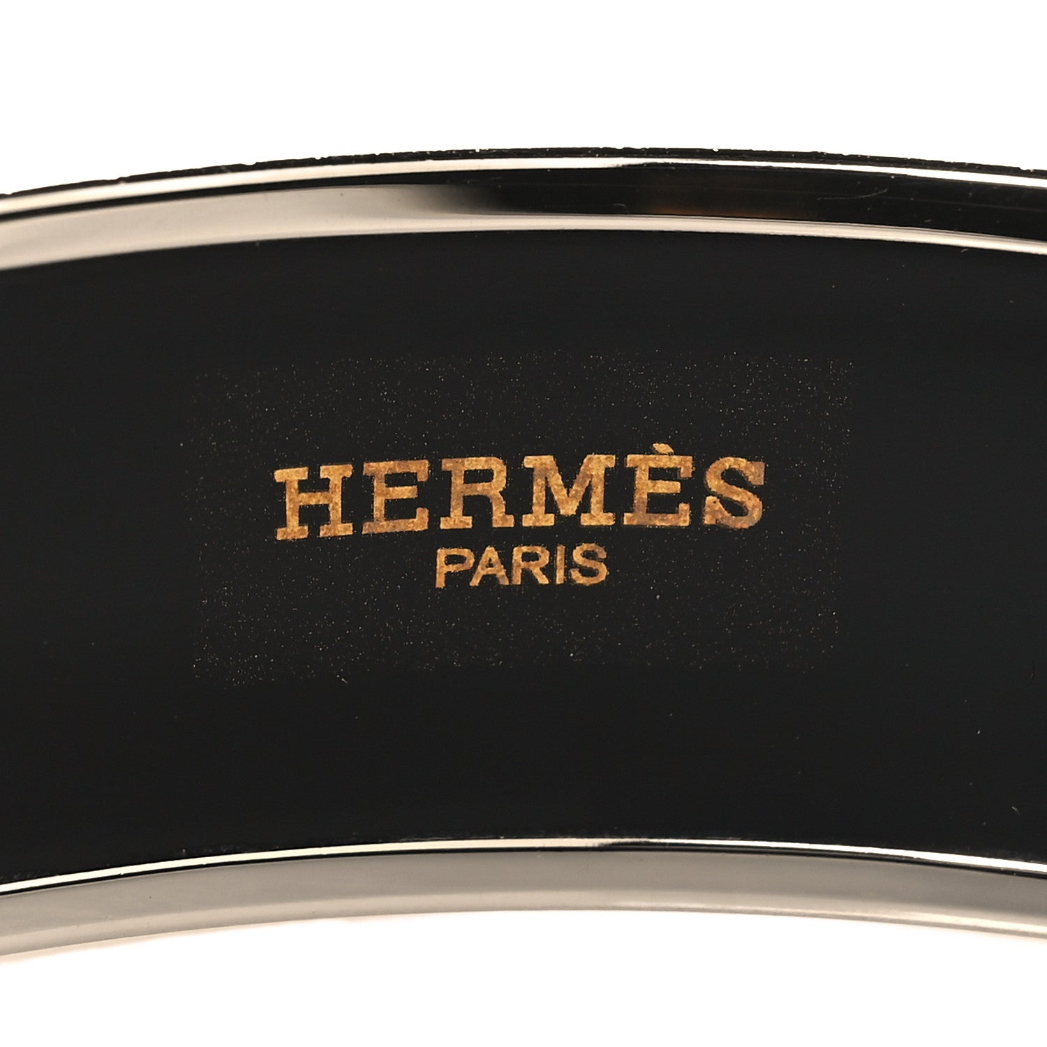 Hermes Enamel Printed Wide Bracelet 70 4 of 5
