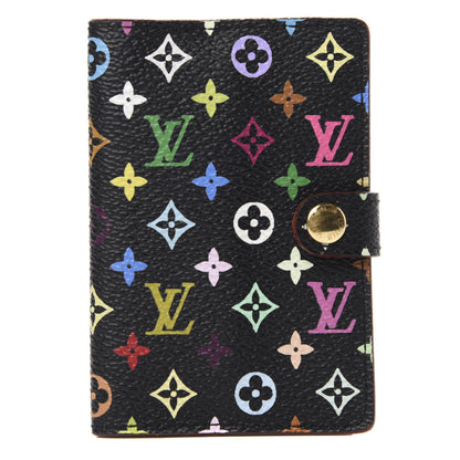 Louis Vuitton Monogram Multicolor Carnet de Bal Mini Agenda Cover Black 1 of 6