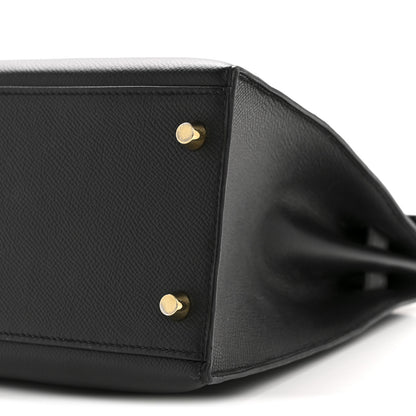 Hermes Epsom Kelly Sellier 32 Black 10 of 13