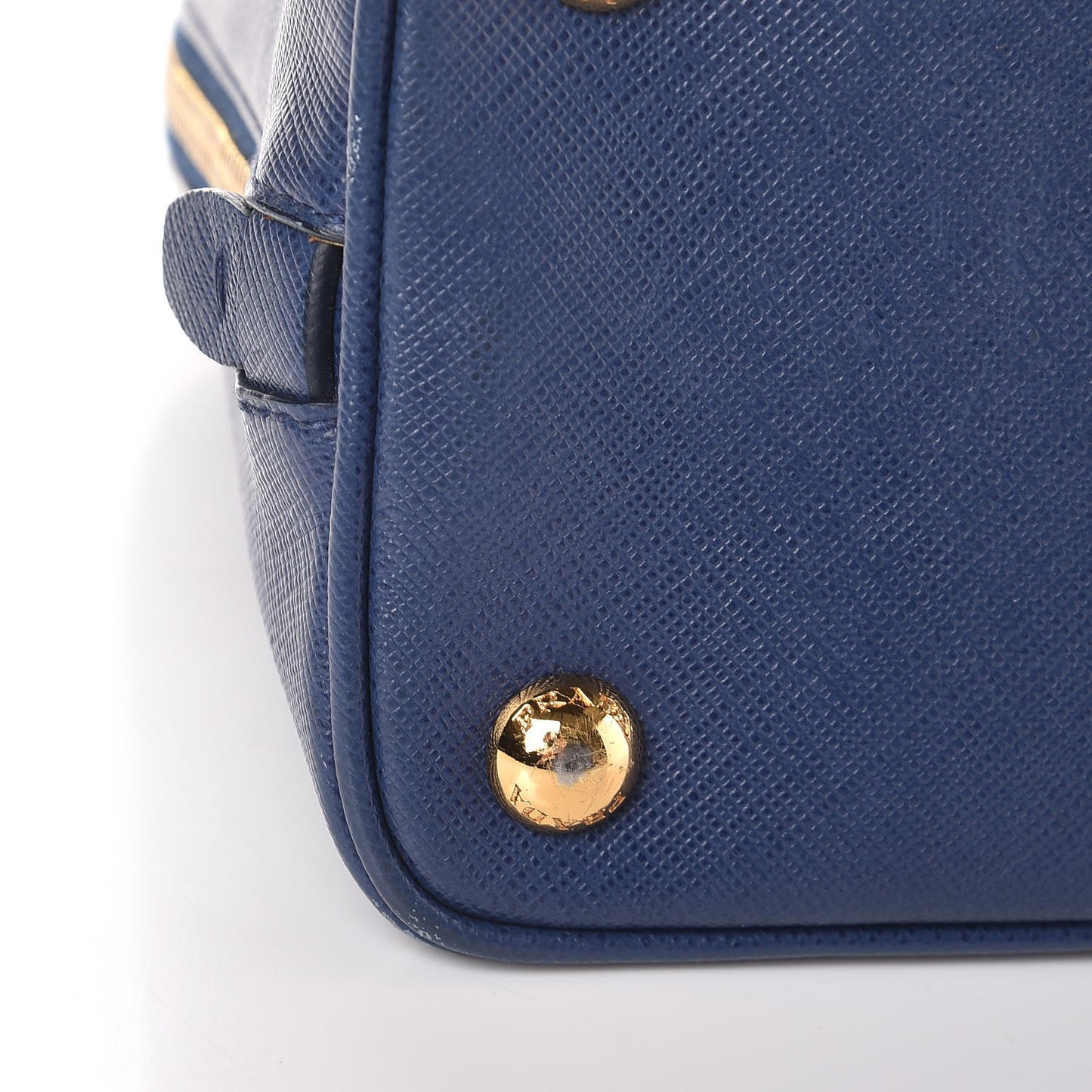 Saffiano Lux Small Promenade Tote Bluette