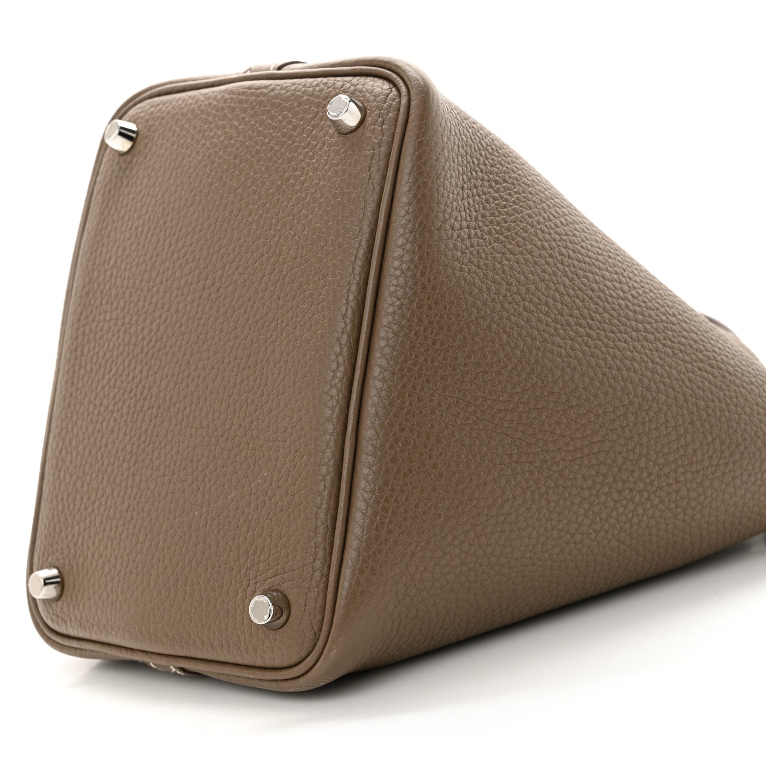 Hermes Taurillon Clemence Picotin Lock 18 PM Etoupe 10 of 12