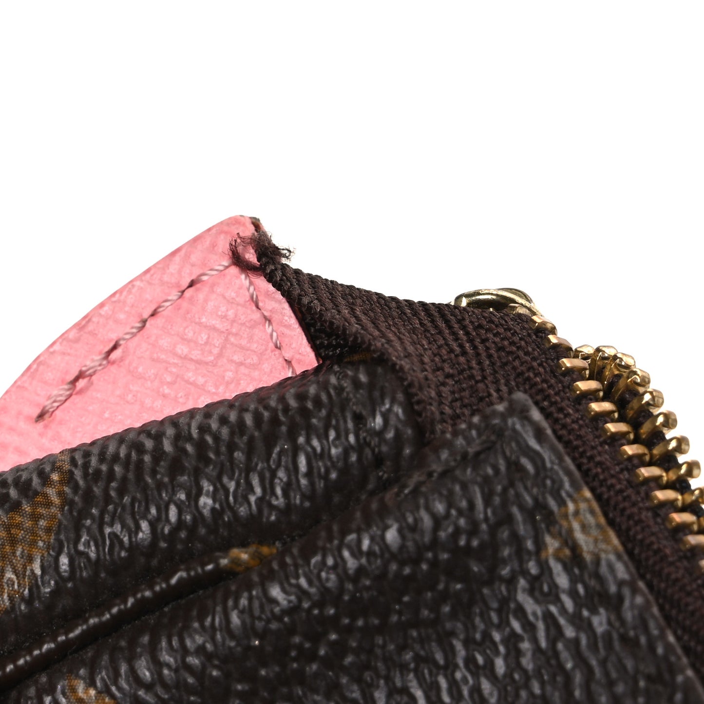 Monogram Illustre Mini Pochette Accessories Rose