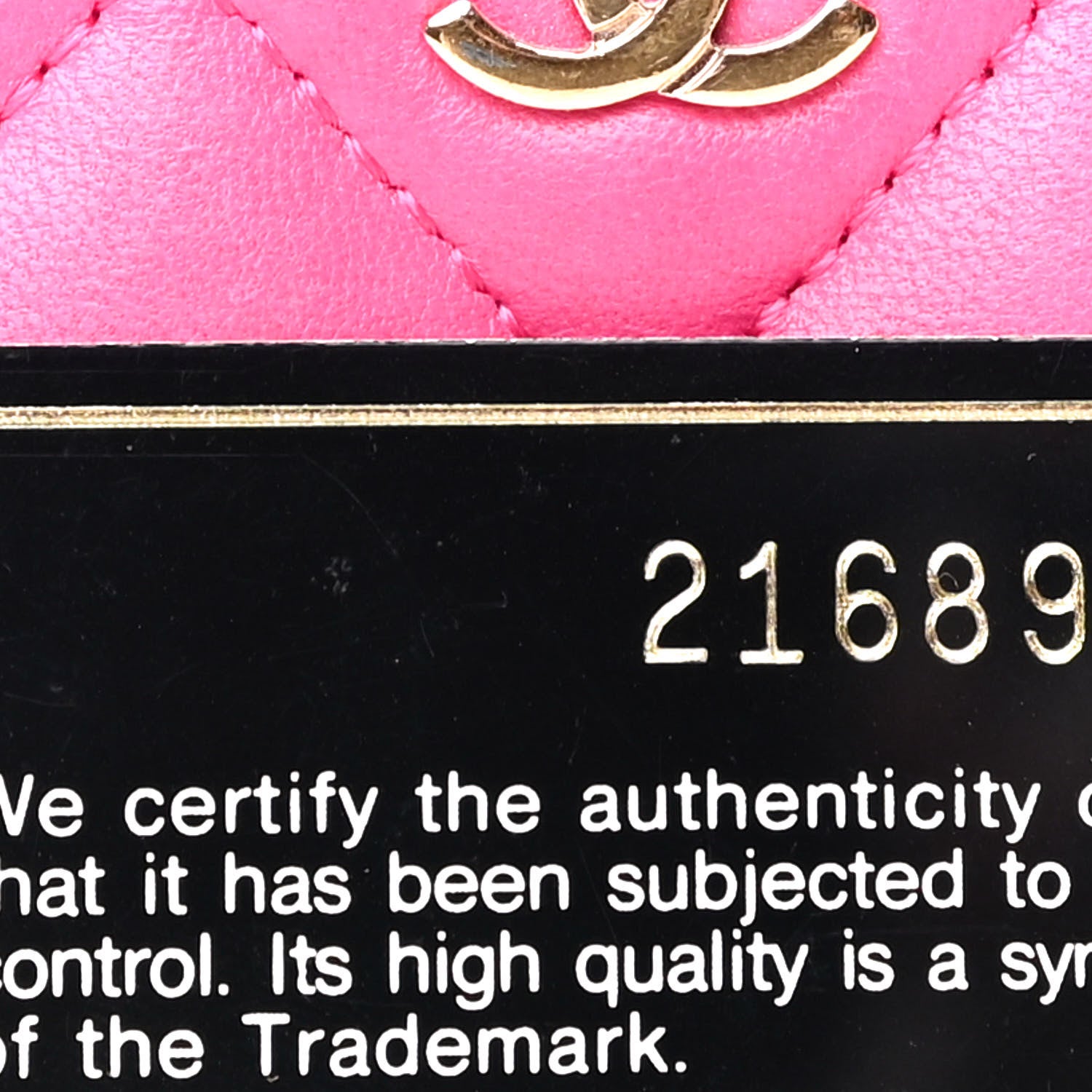 Chanel Lambskin Quilted Small Zip Around Wallet Pink 9 of 14