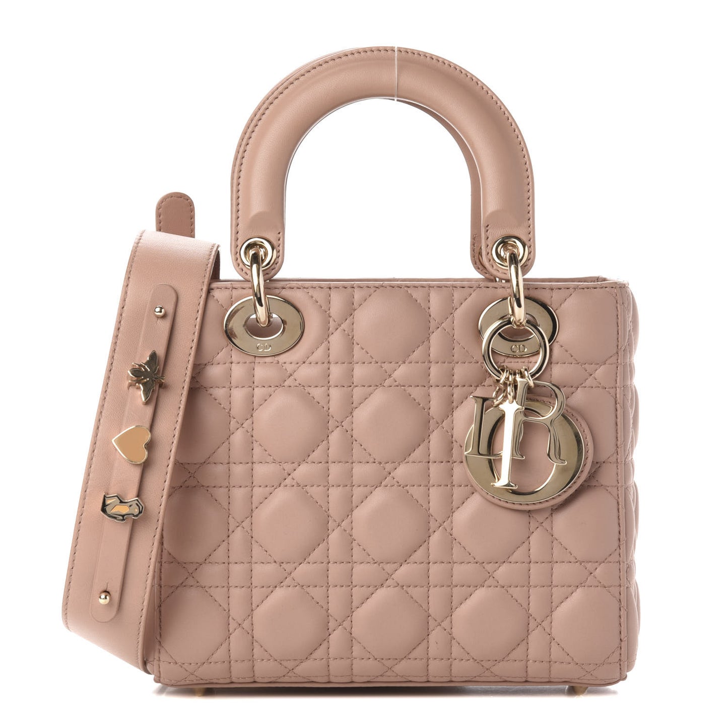 Lambskin Cannage Small My ABCDior Lady Dior Blush Powder