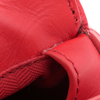 Loewe Satin Calfskin Mini Puzzle Edge Bag Red 12 of 13