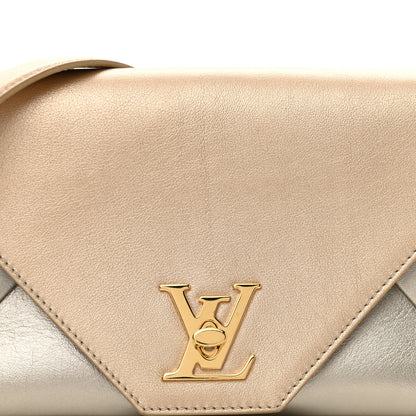 Louis Vuitton Metallic Calfskin Love Note Gold Bronze 8 of 11