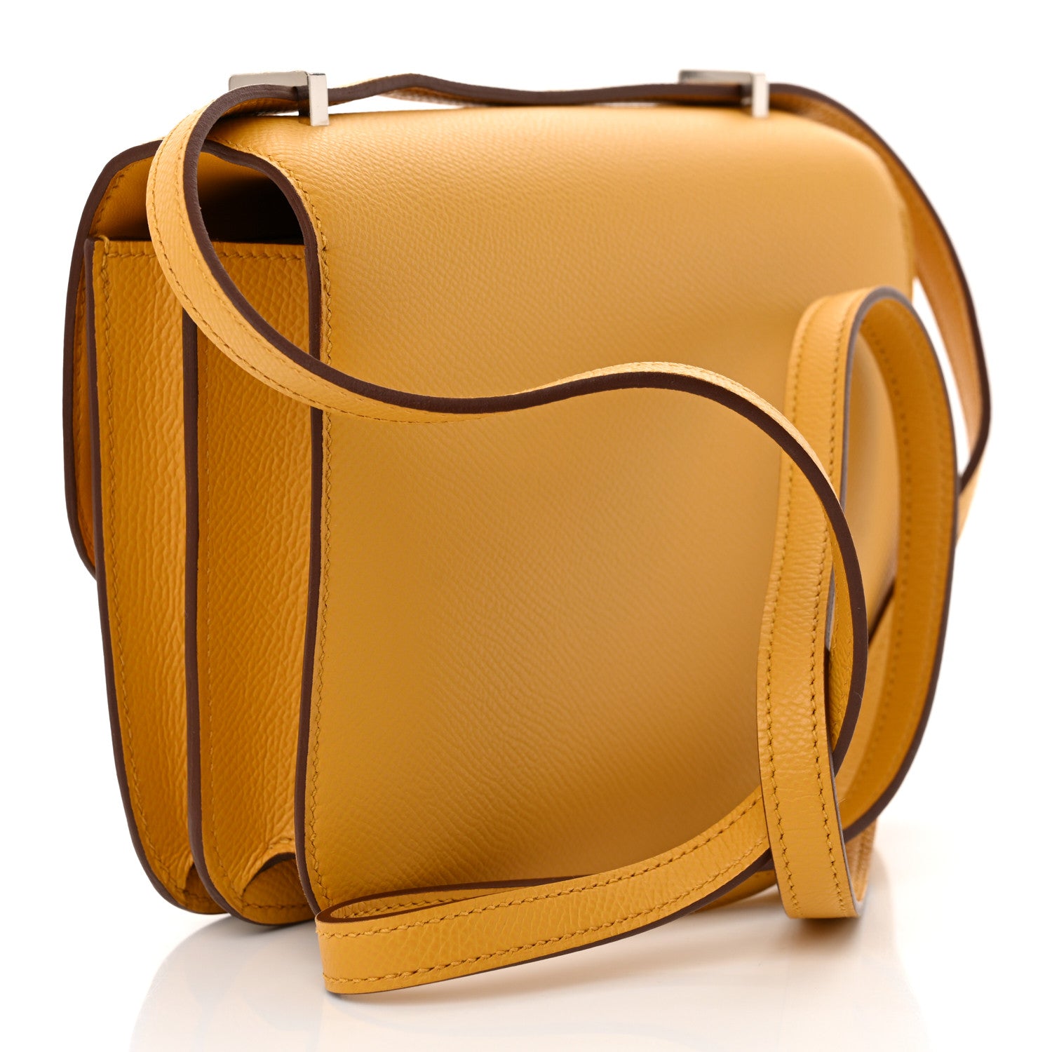 Hermes Epsom Constance 18 Jaune Ambre 3 of 13