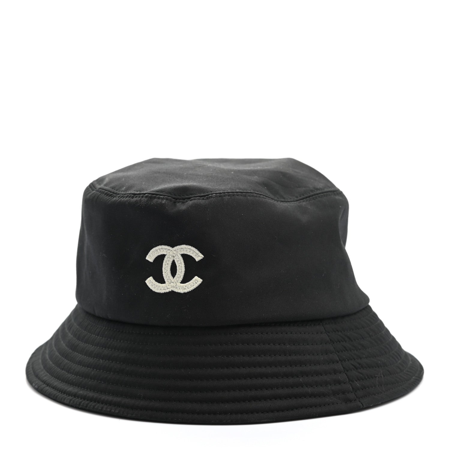 Chanel Cotton CC Bucket Hat Black 1 of 8