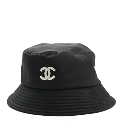 Chanel Cotton CC Bucket Hat Black 1 of 8