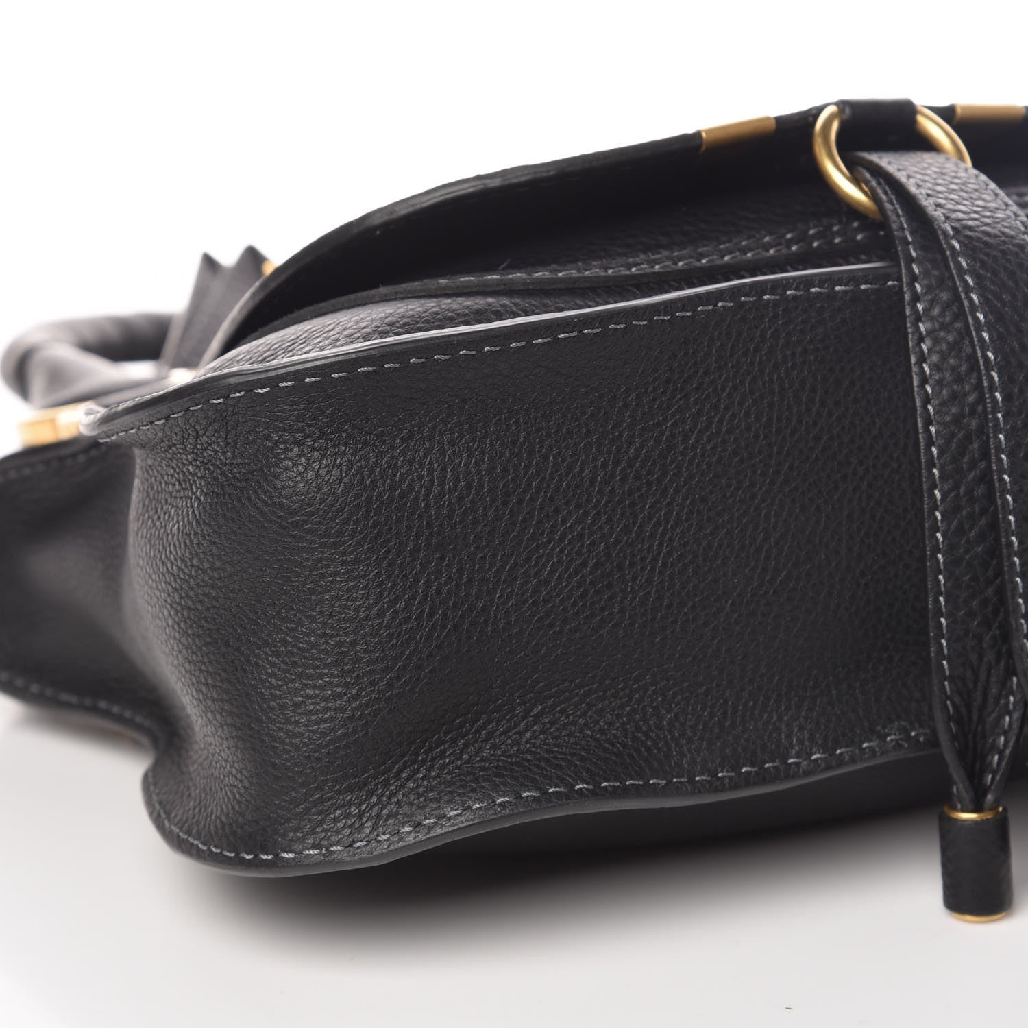 Chloe Calfskin Small Marcie Satchel Black 8 of 9
