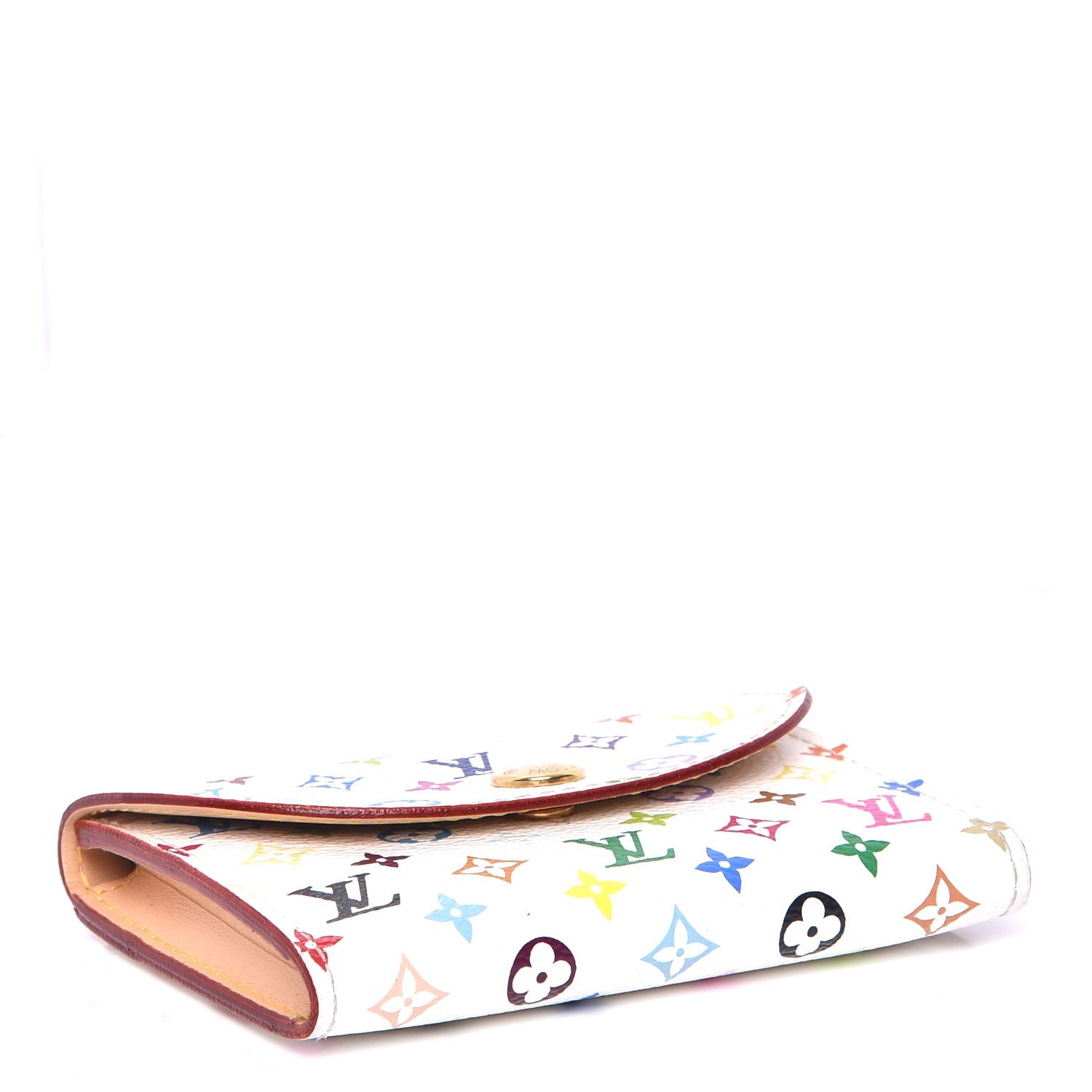 Louis Vuitton Monogram Multicolor Business Card Holder White 4 of 7