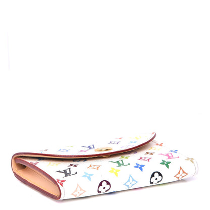 Louis Vuitton Monogram Multicolor Business Card Holder White 4 of 7